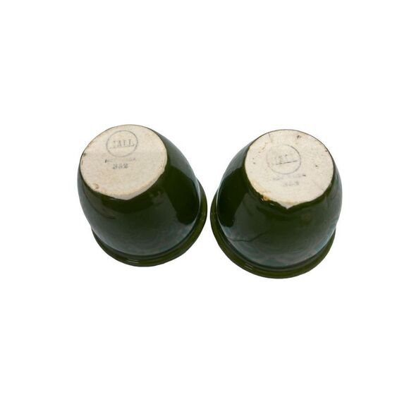 Hall 3” Ramekins Sauce Cups 362 Forest Green Set of 2 - Picture 5 of 7